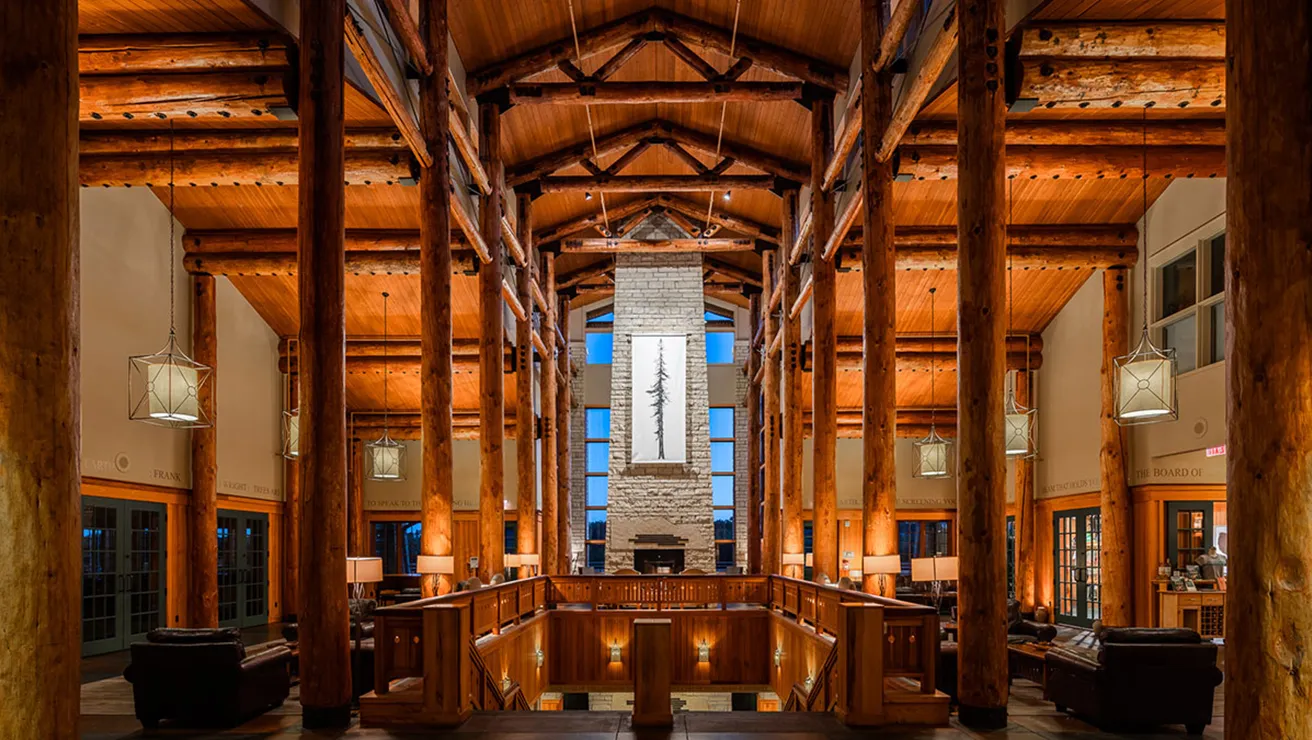 Inside the Lied Lodge