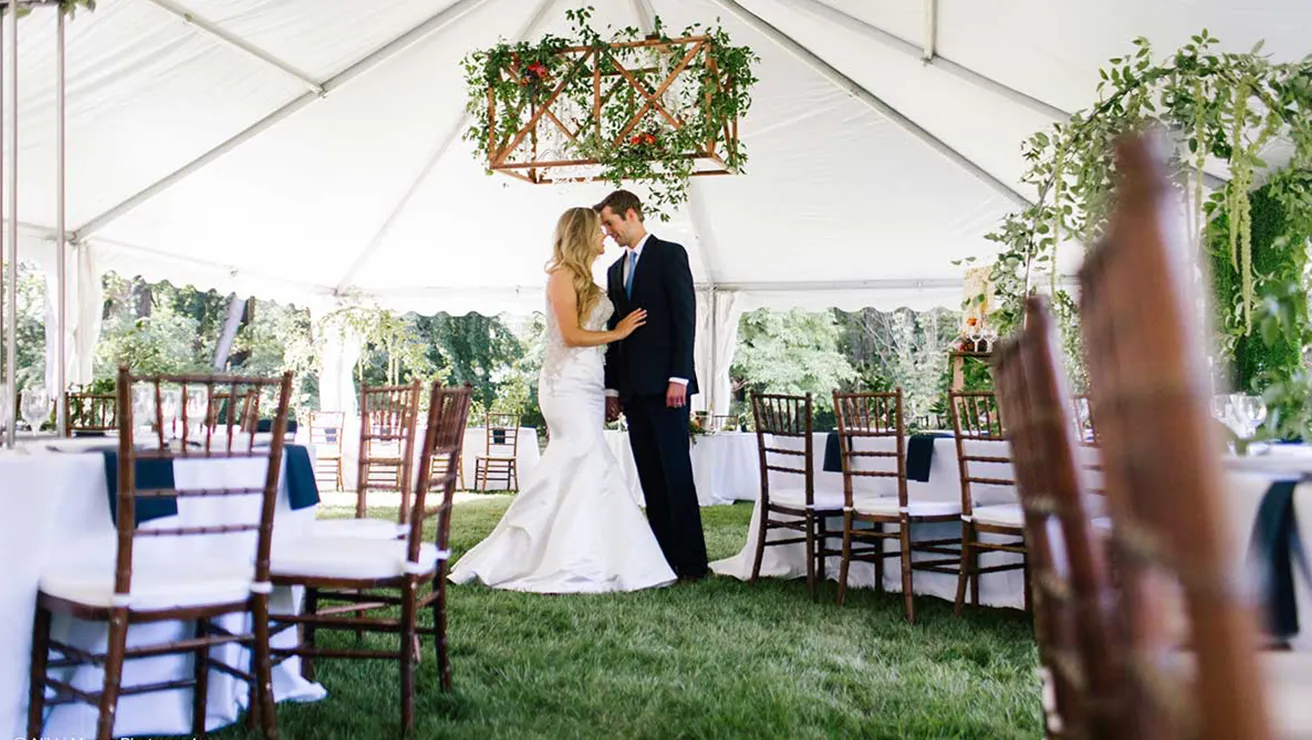 Outdoor Wedding Reception